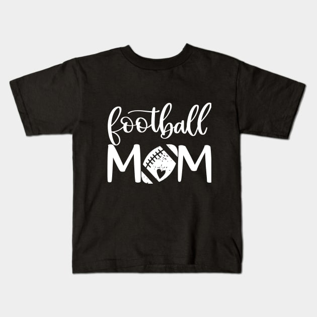 Cute Football Mom T shirt Mothers Day Gift Kids T-Shirt by mommyshirts